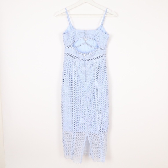 Bardot Circle Lace Midi Dress - Picture 6 of 9